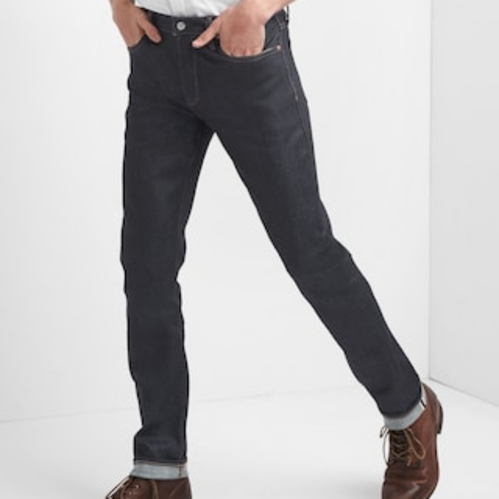 Gap Selvedge Skinny Fit Jeans